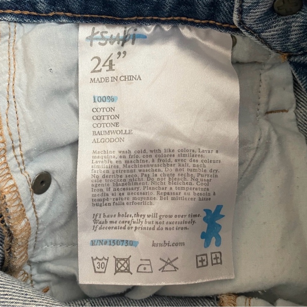 Rare Ksubi Reworked Belted Playback Jeans - Picture 5 of 6